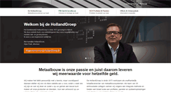 Desktop Screenshot of hollandgroep.nl