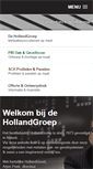 Mobile Screenshot of hollandgroep.nl